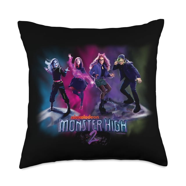 Pose grupal Throw Pillow Monster High Movie MH 2