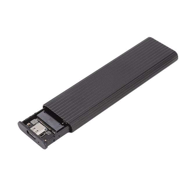 M.2 Adaptador de Gabinete SSD, Interfaz de Tipo C de Gran Capacidad M.2 NVME SSD Adaptador SSD Plug and Play -Probar A Prueba de Choque para SSD 2242 2260 2280