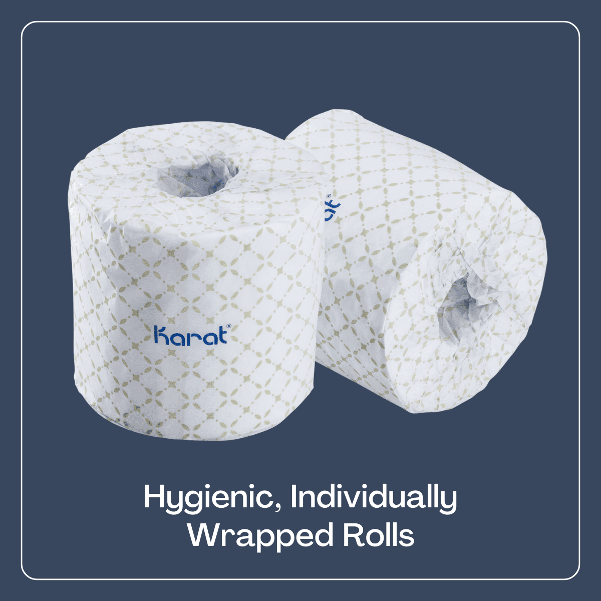 Karat 2-Ply Commercial Toilet Paper Rolls, 48 Rolls | JS-TTW500