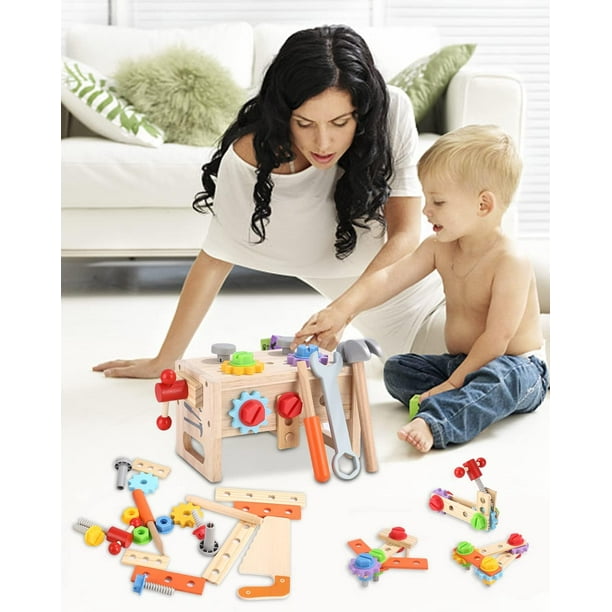 Juguetes Niños Años Banco De Herramientas De Juguete Para Niños