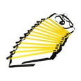 thumbnail image 1 of tamizeot Training Ladder with Carry Bag Speed Ladders Professional Drills Equipment Yellow 3Meter, 1 of 6