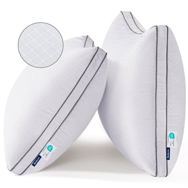 Juego de 2 almohadas Bedsure Fluffy tamaño queen para dormir