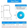thumbnail image 2 of (leg)Waterproof Leg Cast Cover For Shower, Adult Full Leg Cast Shower Protector,soft Comfortable Protective cover, 2 of 5