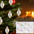 thumbnail image 5 of EUDIDV Xmas Decor Items 4 Pcs Of Christmas Ornaments Shatterproof Christmas Decorations Christmas Tree Wedding Party Decorations Christmas Ornaments, 5 of 6