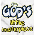 thumbnail image 2 of God's Little Masterpiece Christian Romper Boys or Girls Infant Baby Brisco Brands NB, 2 of 6