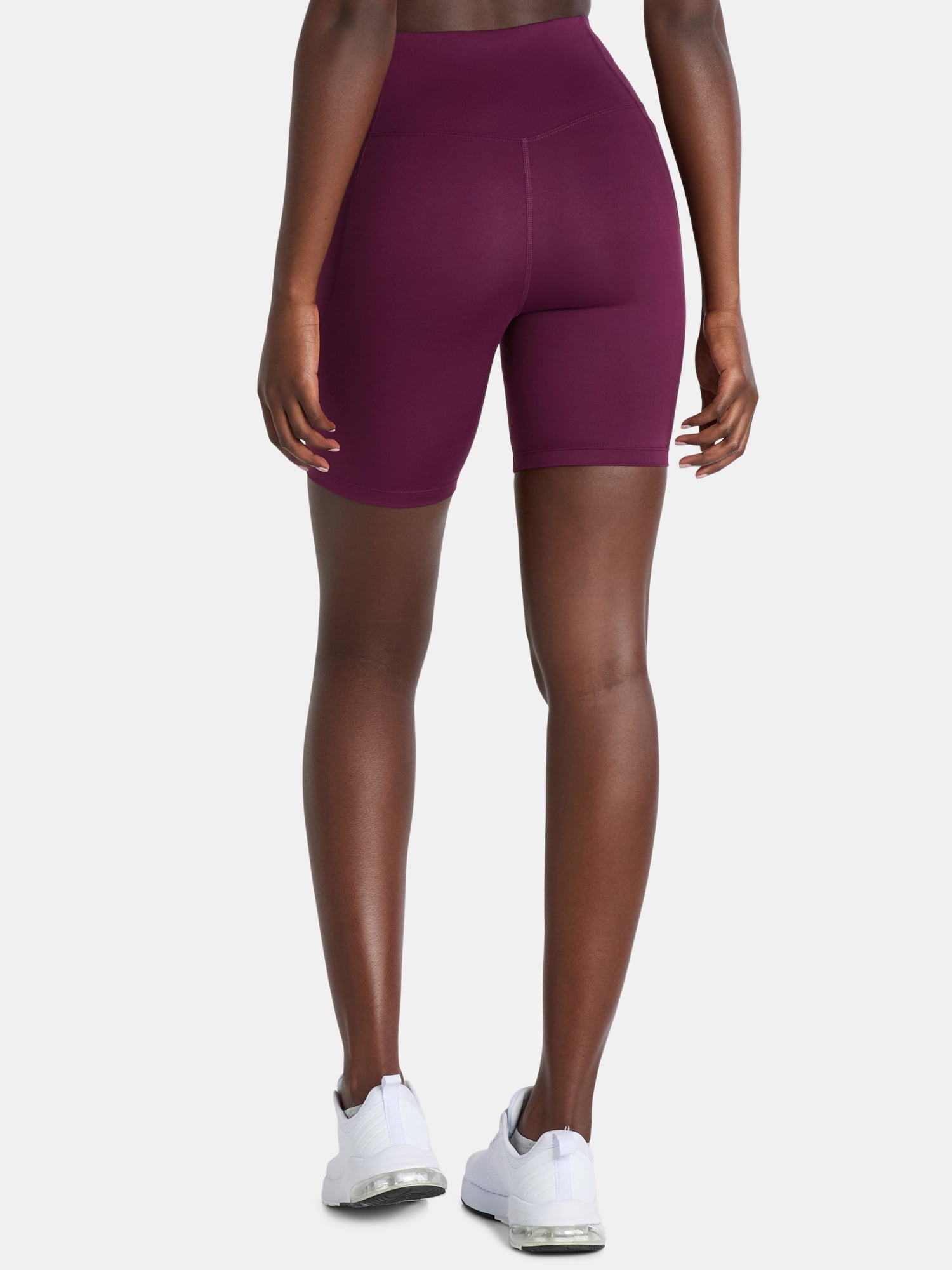 Athletic Works Women's and Women's Plus High Rise Bike Shorts, Size XS-4X