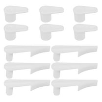 12 Pcs Ceiling Light Buckle 4.80X3.50X1.80CM White
