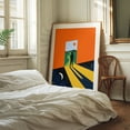 thumbnail image 3 of The Path Ahead - Digital Art Abstract Surrealism Silhouette Geometric Modern Art Minimalist Night Sky Unframed Wall Art Print 24 x 30 inches, 3 of 13