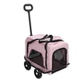 thumbnail image 1 of Portador perros Redas, Pastor Carrito Mascotas Plegable Desmontable Portátil Con Dosel para Gatos Medianos Pequeños, Camioneta Jogger Gatito Cachorros al Aire, 1 of 7