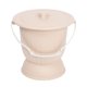 thumbnail image 2 of Olla de cámara para el hogar con tapa, orinal portátil para inodoro, orinal, orinal, orinal, orinal de noche para niños, mujeres, hombres, dormitorio , Café Ligero Baoblaze Escupidera doméstica, 2 of 8