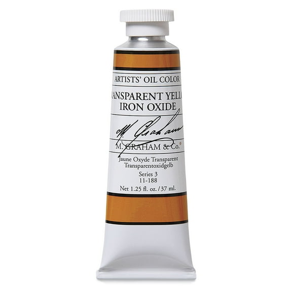 M. Graham Artists' Oil Color - Transparent Yellow Oxide, 37 ml tube