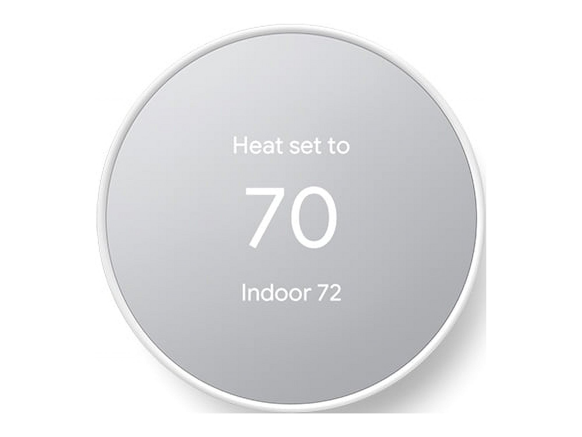 Google Nest Thermostat - Programmable Smart Thermostat for Home - Snow