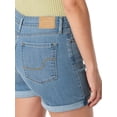 thumbnail image 5 of Levi Strauss Signature Women's and Women's Plus Mid Rise 5" Shorts, Sizes 0-26, 5 of 7