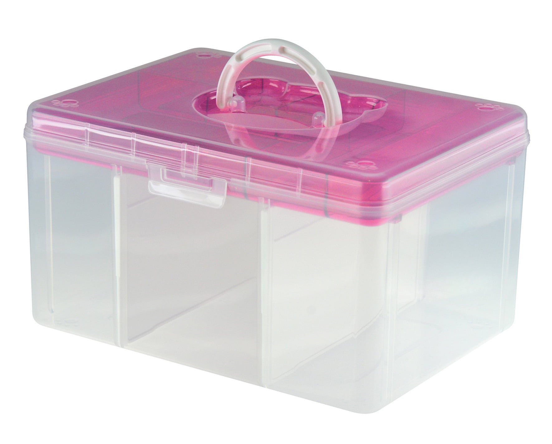 Hobby & Crafts Portable Storage Box Pink(Pack of 6)