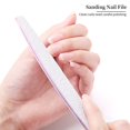 thumbnail image 1 of Half Moon Nail file Lija lima a ongle Lijado Limas de pulido equipo de uñas Manicura Buffer Nail Tool, 1 of 3