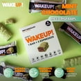 thumbnail image 3 of WAKE UP! Mint Chocolate Caffeinated Protein Bars – Proprietary Blend with 350mg Natural Caffeine (1 Bar = 3 Espressos) – Gluten-Free, Vegetarian, Kosher – Energy Snack for Focus & Clarity – 6 Pack, 3 of 8