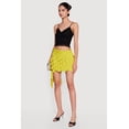 thumbnail image 2 of Women's Asymmetrical Ruffle Tiered Mini Skirt, 2 of 4