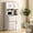 White, variant on Mini Fridge Cabinet with Storage, Coffee Bar Cabinet with Mini Fridge Space and Outlet, Wine Bar Stand with Microwave Shelf, Beverage Station for Kitchen, Dorm, Office White KH02MRW