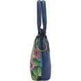 thumbnail image 4 of Anna by Anuschka Small Satchel, Three Kittens Blue, 4 of 6