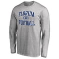 thumbnail image 2 of Men's Ash Florida Gators First Sprint Long Sleeve T-Shirt, 2 of 3
