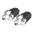 thumbnail image 3 of 1 Pair of 10mm Motorcycle Exhaust Frame Sliders Anti Crash Pad Falling Protector Silver, 3 of 9