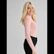 thumbnail image 4 of Suéter de Cuello Alto Acanalado para Mujer, Larga, Blusa Térmica de Peso Medio Rosa un Tamaño, 4 of 8