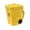 Yellow, variant on Novelty Trash Can Shaped Ceramic Mug with Lid, 3D Recycle Biohazard Symbol Coffee Cup, Funny Unique Decorative Drinkware for Home Office Desk Kitchen Decoration