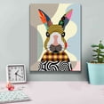 thumbnail image 4 of Epic Graffiti 'Sexy Bunny' by Lanre Adefioyue, Canvas Wall Art, 12"x16", 4 of 8