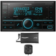 Kenwood DPX305MBT Double-DIN Digital Media Receiver with SiriusXM Tuner Bluetooth and Built-in Alexa