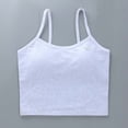 thumbnail image 5 of XEGLSBU 2 Pack Girls Training Bras Soft Longline Seamless Camisole Tank for Tweens to Teenager Undergarments Size10-14 Years, 5 of 7