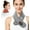 Grey, variant on Heated Neck Wrap, Cordless Heated Neck Massager, Rechargeable Heated Scarf with 3000mAh Power Bank, 3 Heat Settings & Vibration Massage, Muscle Relaxation