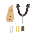 thumbnail image 2 of Supports Muraux pour Guitare, Support Protecteur Sécurisé pour Basses Acoustiques Électriques Ukulélé, Conception Gain de Place pour Studio à Domicile, 2 of 8