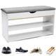 thumbnail image 1 of Banco zapatero, banco para zapatos, banco de entrada, banco para zapatos, armario para pasillo, banco para zapatos con almacenamiento, 1 of 7