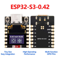 thumbnail image 2 of ESP32-S3 MINI Development Board Support 2.4GHz Wi-Fi and Bluetooth5 RISC-V Low Power with 0.42-Inch OLED Display, 2 of 6