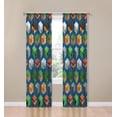 thumbnail image 2 of Set de cortinas Jay Franco Minecraft Isometric Blue 213x213 cm, 2 of 6