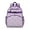 Purple-4, variant on Exotic Palm Tree Waterproof Travel Backpack - Durable Book Bag with Chest Strap & Adjustable Straps for Commuters