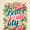 Better Late Than Never Floral, variant on UXIEQU Young Woman Portrait Canvas Wall Art 15.75x11.81 Inches