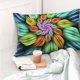 thumbnail image 4 of Fotbe Hippie Style Funda de Almohada Decorativa Estilo Occidental, Lujo en Algodón, Fundas para Almohadas King, Cojín Estampado para Decoración del Hogar-14"x20", 4 of 6