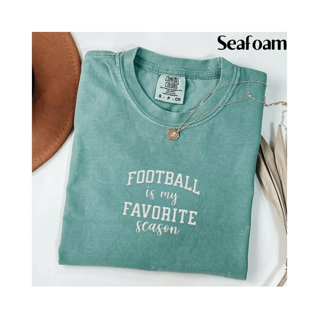 Chemise de Football Brodée Confort Couleurs Cadeau de Football Unisexe - comme sur l'Image - 2TG