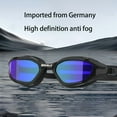 thumbnail image 6 of WHALE Professional Adult Swimming Goggles for Myopic (Nearsighted) Users with -2.00 to -6.00 Prescription, Adjustable Silicone Strap & Comfort Fit, Black with White Frames - Ideal for Swimming Trainin, 6 of 9