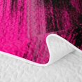 thumbnail image 5 of Erosebridal Hot Pink Line Twin Quilt Set,Abstract Paint Texture Twin Coverlet Set For Girls,2 Pieces, 5 of 7