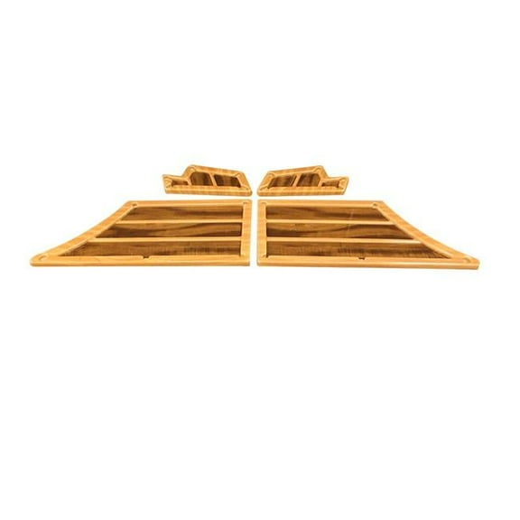 Woody Kit 2 Tone Burled Transmitter, Light Oak - 4 Piece