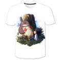 thumbnail image 1 of Verano clásico totoro Anime camiseta con estampado hombres moda Casual Kawaii dibujos animados gráfico camisetas interesante harajuku T-shirt4T Gao Jinjia LED, 1 of 2