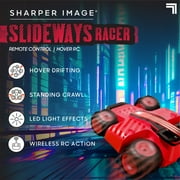 Sharper Image® Sideslider Stunt RC Car with 3 Driving Modes, 90-Degree Wheel Rotation, LED Lights, 2.4 GHz Remote Control, Age 6+