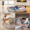 Large Human Dog Bed Bean Bag Bed for Humans Giant Beanbag Dog Bed with