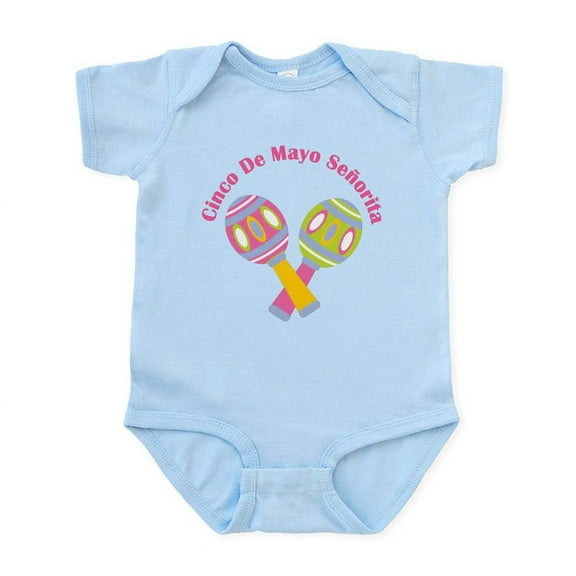 CafePress - Cinco De Mayo Senorita Infant Bodysuit - Baby Light Bodysuit, Size Newborn - 24 Months