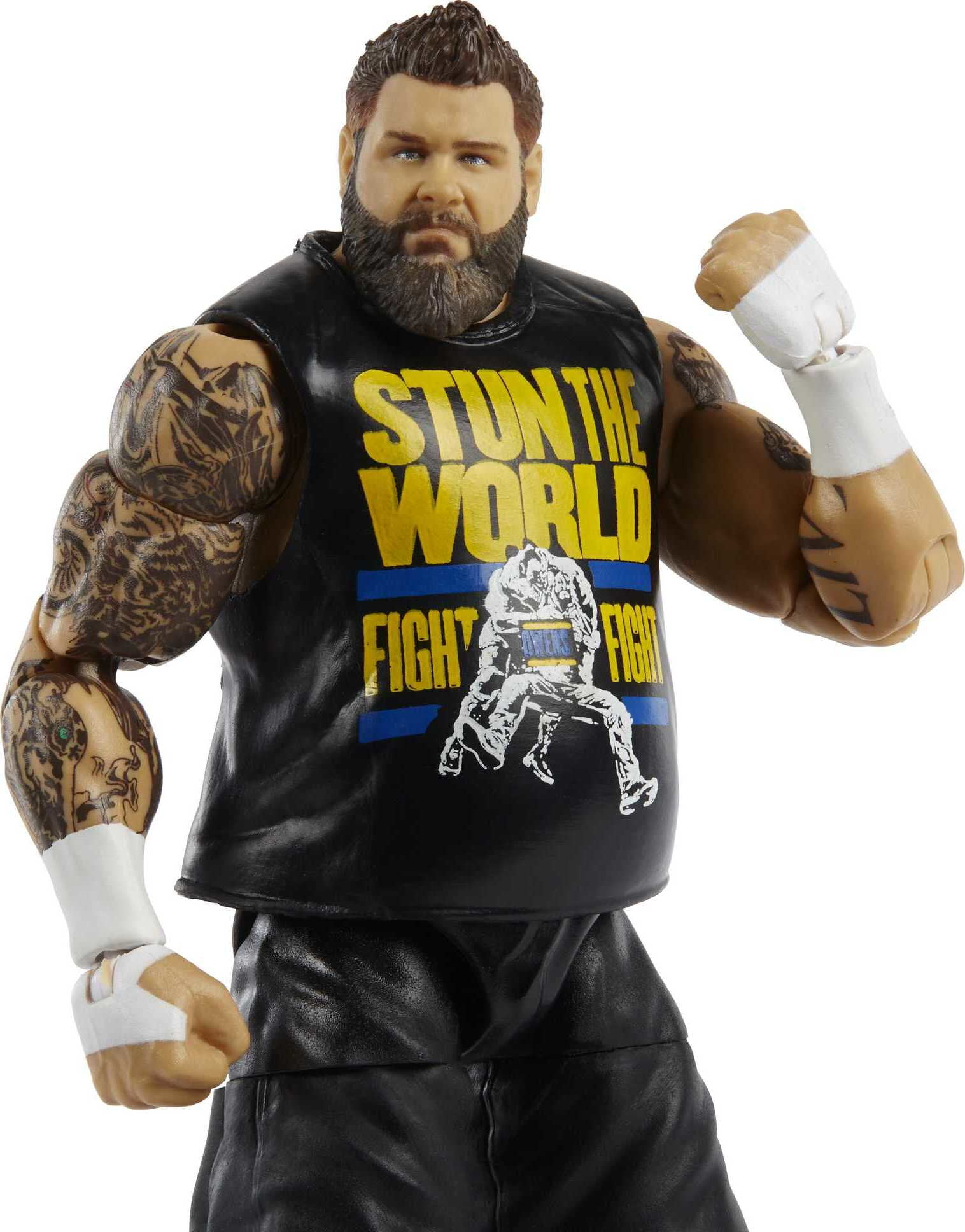 WWE Kevin Owens 'KO Mania IV "Custom Shirt pour Elite Mattel figures. 