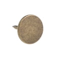 thumbnail image 5 of Uxcell 0.43' x 0.51' Clavos de Madera de Cabeza Plana de Tonalidad Bronce para Muebles, Clavos de Tapicería, Paquete de 100, 5 of 5