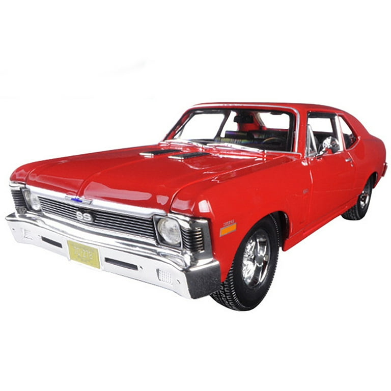 1970 Chevrolet Nova SS Coupe Red 1/18 Diecast Model Car by