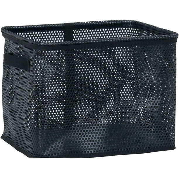 pool storage mesh bin